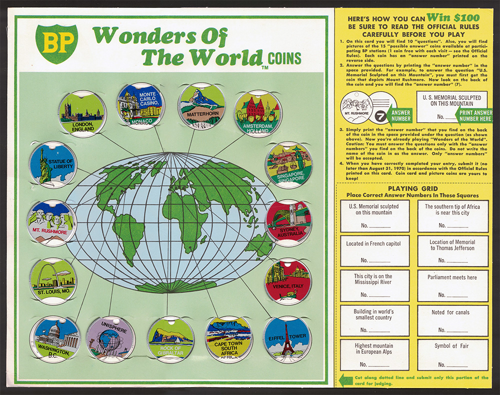 BP Wonders of the World Game