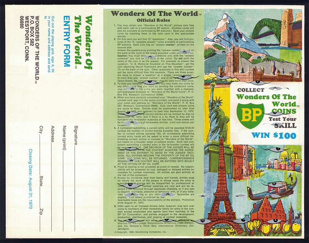 BP Wonders of the World Game