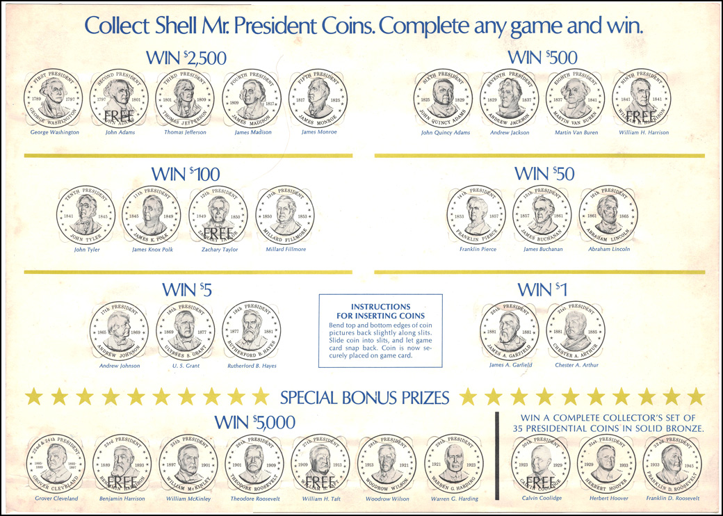 Mr. President Coin Game